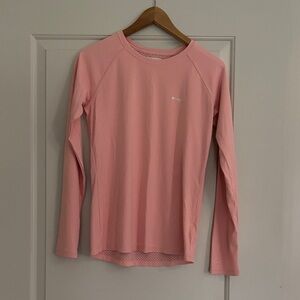 Columbia Women's Soft Pink Long Sleeve Tee